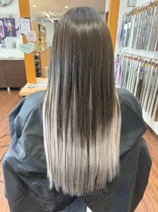 セミロング 髪質改善カラー/ KONATSUのヘアスタイル