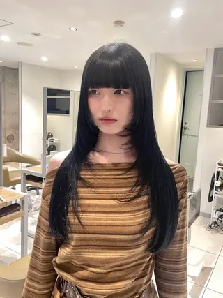 ロング カラー 🌷柔らかカラー🍑 Miyu🪽のヘアスタイル