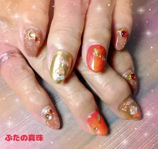 ネイル 林 珠里のネイルデザイン