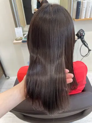 ミディアム カラー 💫髪質改善矯正 MIHO💫のヘアスタイル