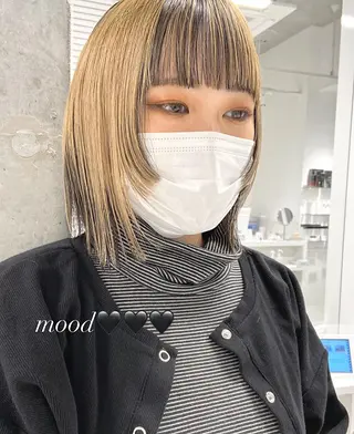 ロング カラー Amelie yunのヘアスタイル