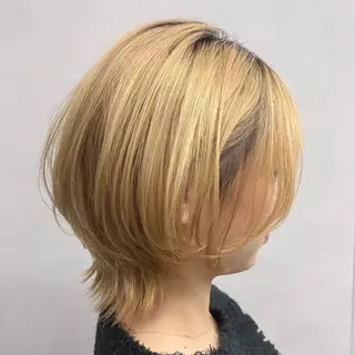 ミディアム カラー TheEct🫧ca now SUZUNOのヘアスタイル