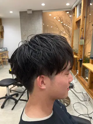 メンズ 解良 優斗のヘアスタイル