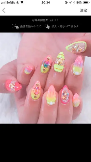 ネイル 🩵池袋heart nail🩵のネイルデザイン