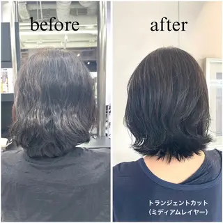 ミディアム 海外ヘア /　 Juanのヘアスタイル