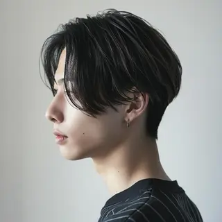 ミディアム メンズ knit/yuuka topstylistのヘアスタイル