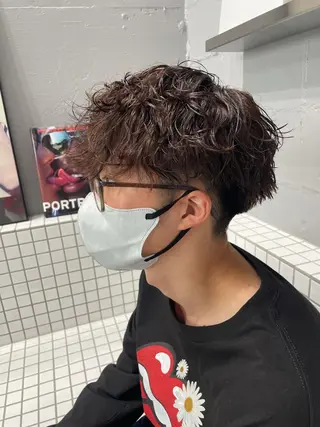 ショート カラー パーマ メンズ 🍃メンズヘア🍃 セヤシュウヘイのヘアスタイル
