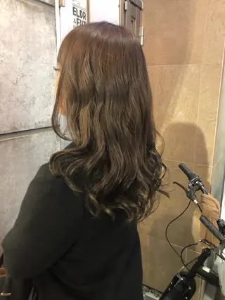 セミロング RecheRche 池袋のヘアスタイル