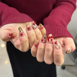 ネイル yuki❄️堺筋本町 韓国ワンホンのネイルデザイン
