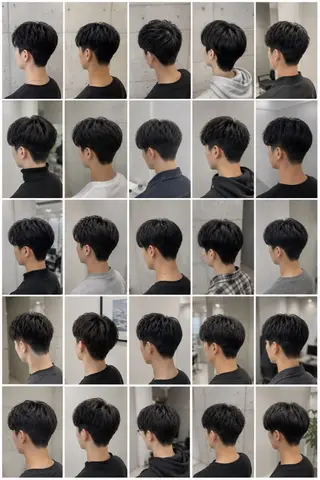 ショート メンズ ミン MINのヘアスタイル