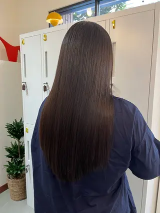 ロング 原口 桃歌のヘアスタイル