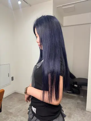 ロング カラー 大人な抜け感レイヤー remi🖤のヘアスタイル