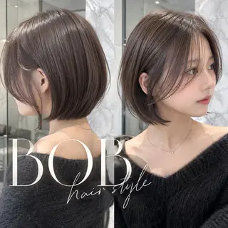 ショート ショートボブ/ショ ート/レイヤー/藍のヘアスタイル