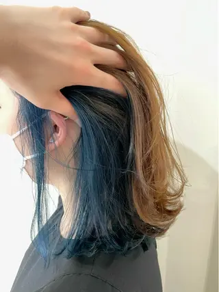 カラー 《インナーカラー》 YAMADAのヘアスタイル