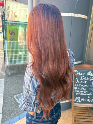 ロング カラー 𝘒𝘺𝘰𝘬𝘢 🌿のヘアスタイル