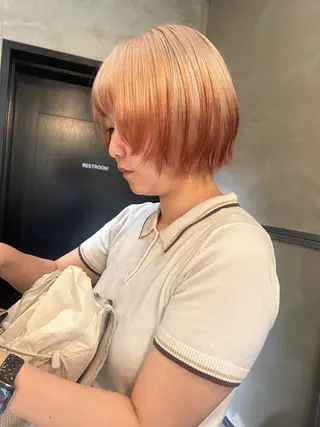 ショート カラー デザイン/アレンジ ❤︎イシイレイのヘアスタイル