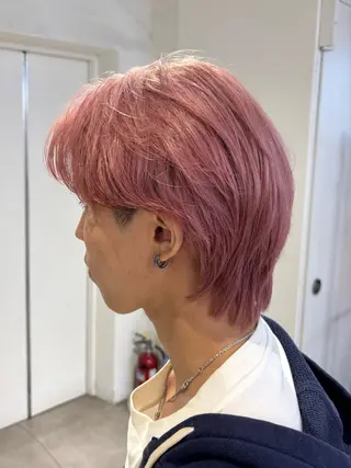 カラー メンズ メンズパーマ/ メッシュ📍ユリのヘアスタイル