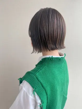 ショート レイヤーカット*艶* 蒲生四丁目*山保美月のヘアスタイル