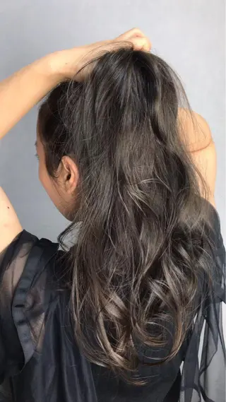 ロング カラー BROCANTE立川 karasawa.nのヘアスタイル