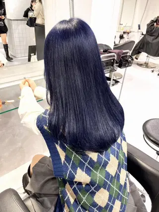 カラー ❤︎横浜❤︎うる艶 透明感カラー❤︎のヘアスタイル