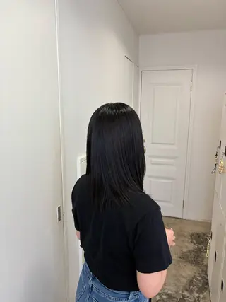 セミロング カラー レイヤー/髪質改善/ 吉野　妃香のヘアスタイル