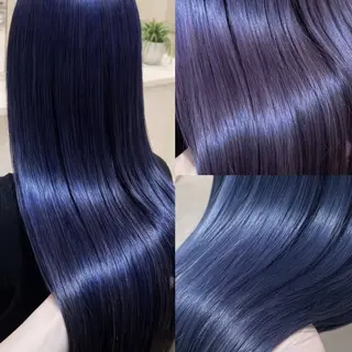 ロング カラー 👑髪質改善Wカラー 👑アユカのヘアスタイル
