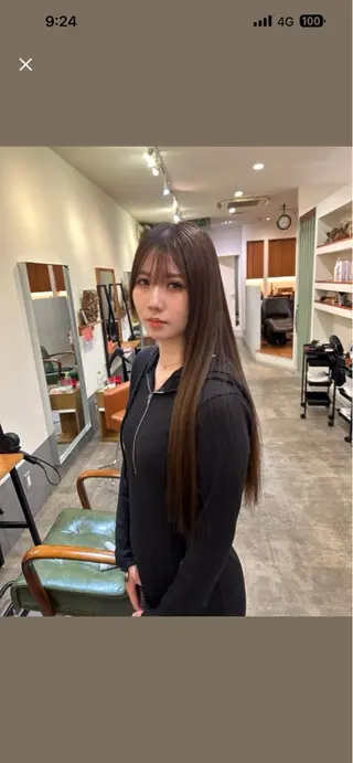 ロング カラー HashTAG momokaのヘアスタイル