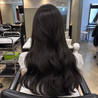 ロング カラー ヘアアレンジ 🍯傷ませないカラー 髪質改善🍯彪雅のヘアスタイル