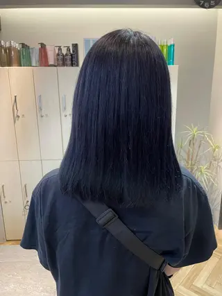 セミロング カラー 浦野 剛志のヘアスタイル