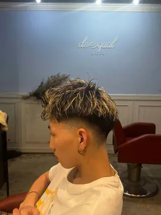 ショート メンズ trace こはくのヘアスタイル
