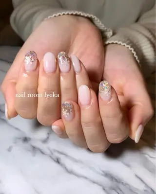 ネイル ネイルルームリッカ 𝐦𝐚𝐲𝐮のネイルデザイン
