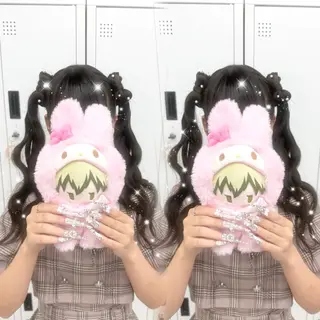 ヘアアレンジ ヘアアレンジエクステ 推し活 さな👶🏻のヘアスタイル