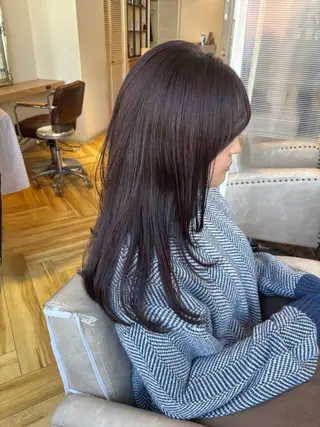 ロング 小林 萌生のヘアスタイル