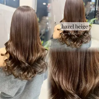 カラー 福島 果音のヘアスタイル