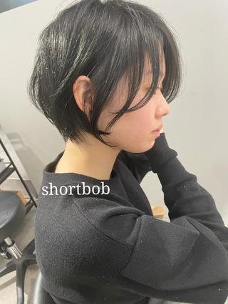 ショート 岸川 恭子のヘアスタイル