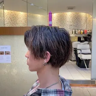 ショート メンズ 【メンズカット】 ✂️モデル募　市村のヘアスタイル