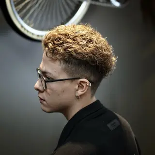 ショート カラー パーマ メンズ 💈PRO SHOP WAVE 望愛💈のヘアスタイル