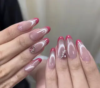 ネイル By moonネイル 🌷ワンホン/韓国風のネイルデザイン