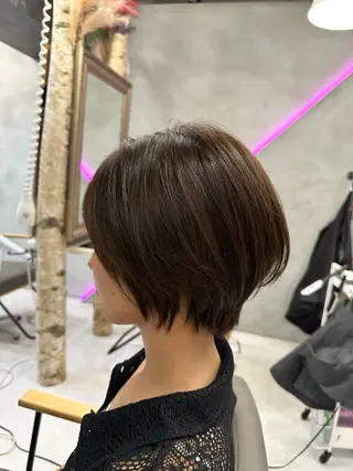 ショート 髪質改善特化美容師 酸性ストレート近藤俊のヘアスタイル