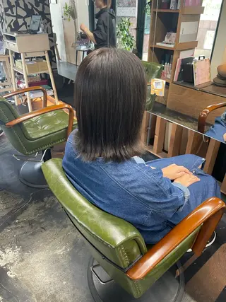 ミディアム 宇藤 稜のヘアスタイル