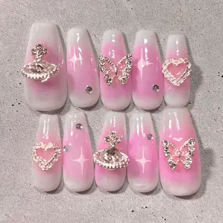 ネイル Lee Nails チップ長さだし専門店のネイルデザイン
