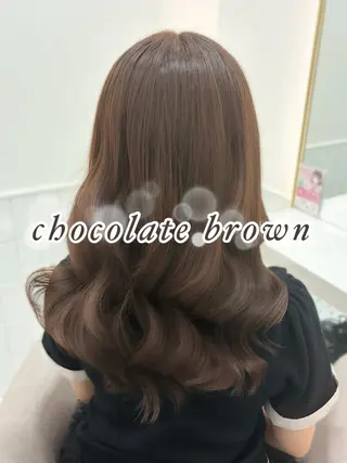 ロング カラー いぶきゆう 栄/カットモデルのヘアスタイル