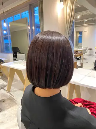 ショート ひがし はるなのヘアスタイル