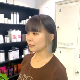 ショート カラー 🌷ラベンダーピンク 顔まわり🌷ねいろのヘアスタイル