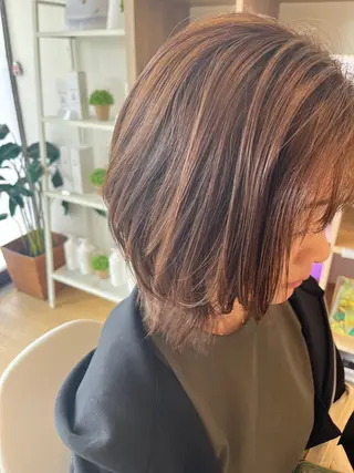 ミディアム 工藤 惇のヘアスタイル