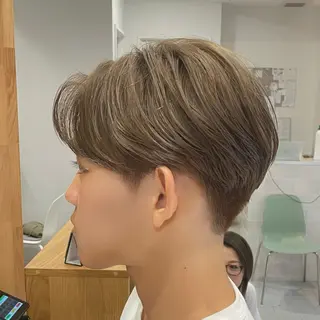 ショート パーマ メンズ メンズカット/ニュア ンスパーマkaitoのヘアスタイル