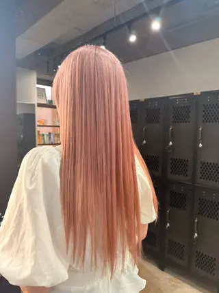 カラー ルシ🎨/ハイトーン デザイン/個性派のヘアスタイル
