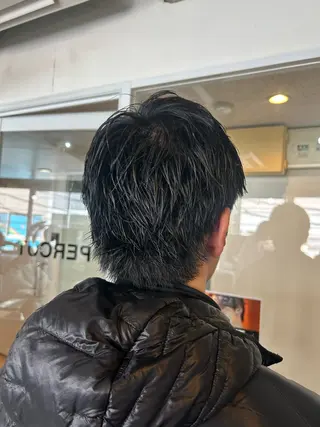 カラー 日置 蓮のヘアスタイル
