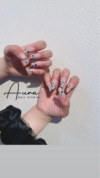 ネイル Aura Nail HanNaのネイルデザイン