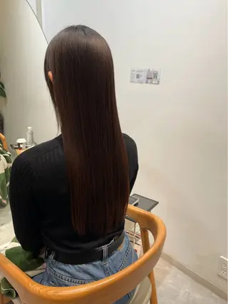 ロング 縮毛矯正モデル募集 Liore'のヘアスタイル